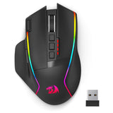 Redragon M915WL-RGB Wireless Gaming Mouse, Ergonomic Mouse 16000 DPI with Rapid Fire Key