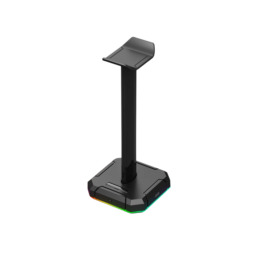 Redragon HA300 Scepter Pro Headset Stand, RGB Backlit Gaming Headphone Stand - - Fun Touch Shop