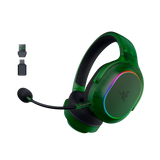 Razer Barracuda X Chroma Wireless Gaming Headset: 2.4GHz Wireless & Bluetooth - Lightweight - RGB - 40mm Drivers - Cardioid Mic - 70 Hr Battery - For PC, Mac, PS5, Switch 2, Smartphone - Phantom Green