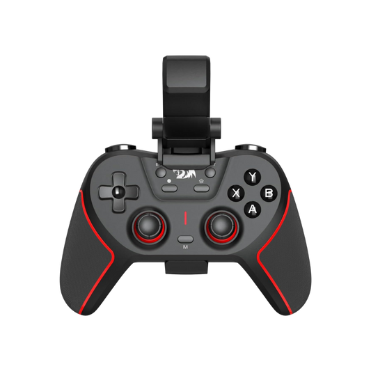 Redragon sempiten black and red gamer controller with cell phone holder g712