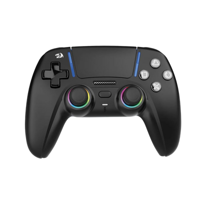 Redragon kaiser g832 wireless gamingpad for ps5 hall effect joystick trigger mechanical d-pad macro - console