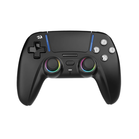 Redragon kaiser g832 wireless gamingpad for ps5 hall effect joystick trigger mechanical d-pad macro - console