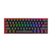 Redragon K616 Fizz Pro 60% Wirless /Wired RGB Gaming Keyboard, 61 Keys Compact Mechanical Keyboard Black, Linear Red Switch, Pro Driver/Software Supported - - Fun Touch Shop