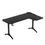 Hyperx L Shaped Corner Gaming Desk RGB