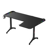 Hyperx L Shaped Corner Gaming Desk RGB