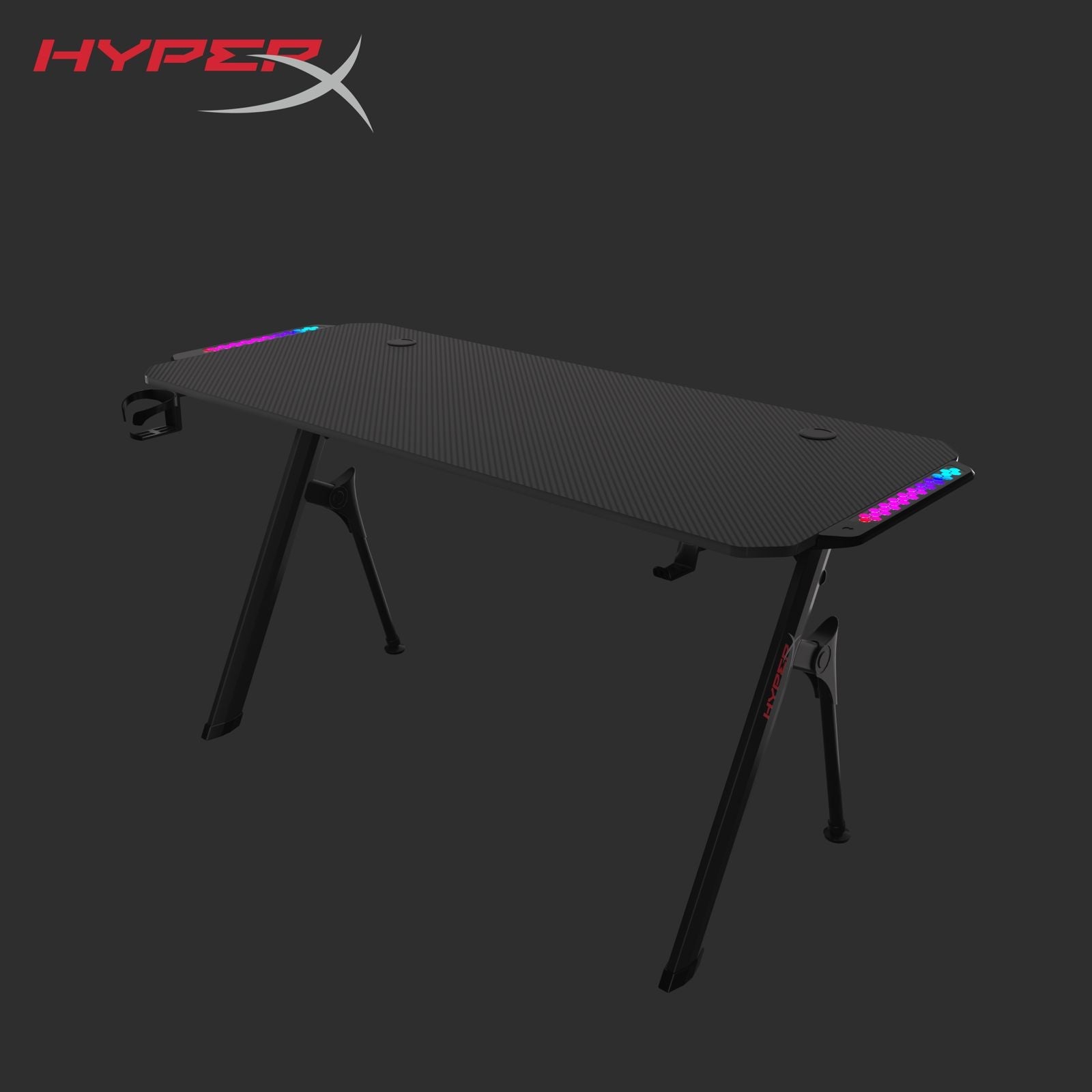Hyperx Gaming Desk 120*60 cm - RGB LIGHTING - Fun Touch Jordan