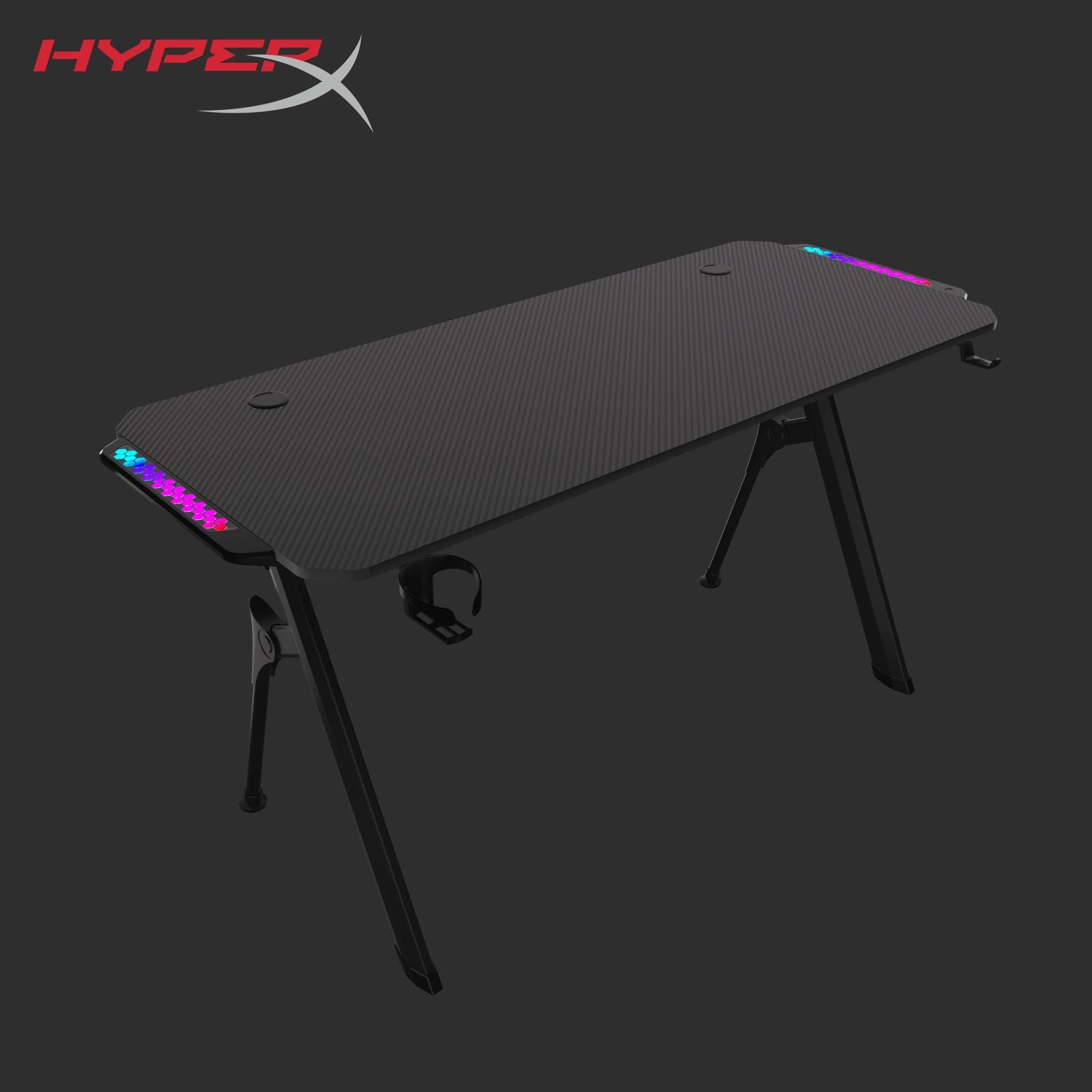 Hyperx Gaming Desk 120*60 cm - RGB LIGHTING - Fun Touch Jordan