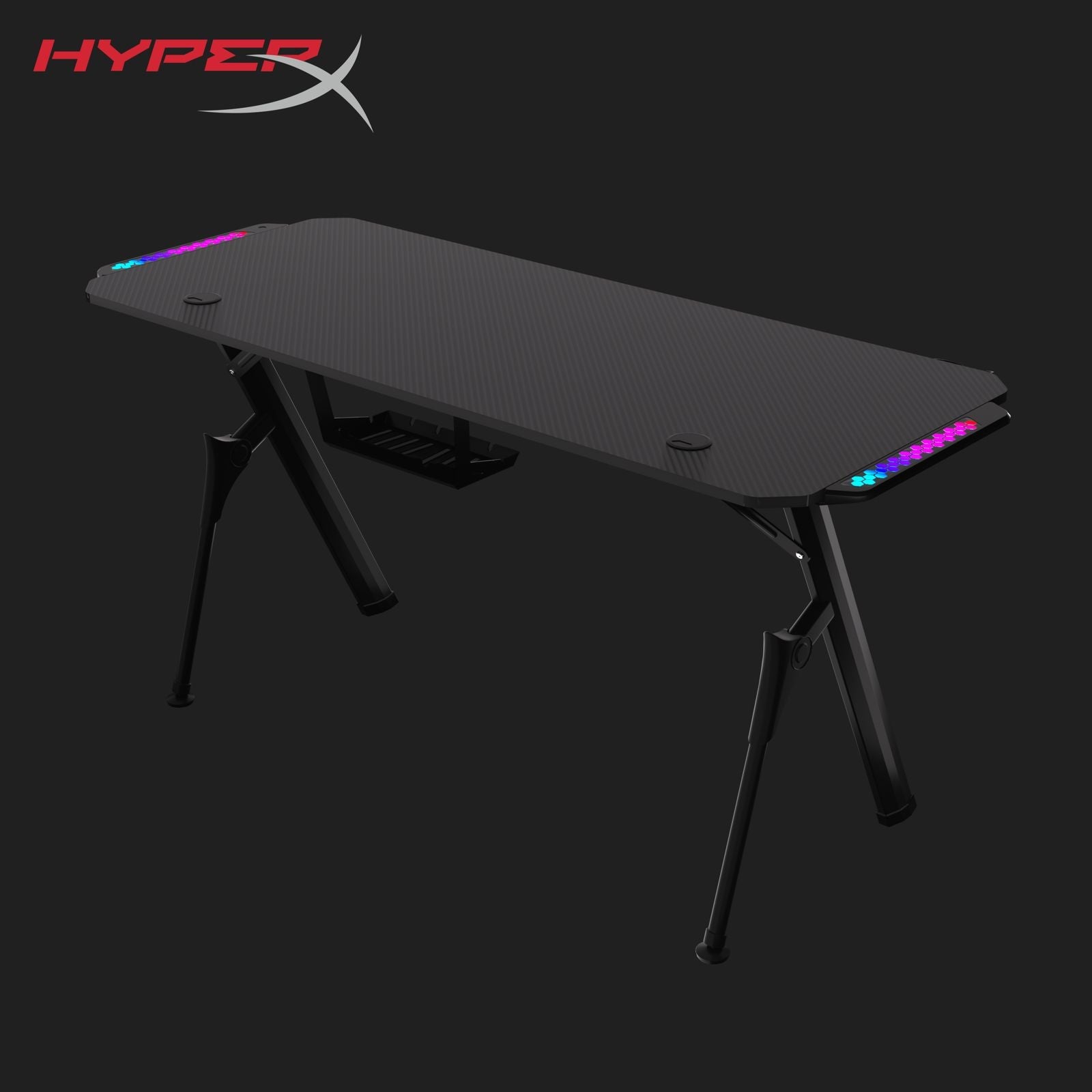 Hyperx Gaming Desk 120*60 cm - RGB LIGHTING - Fun Touch Jordan