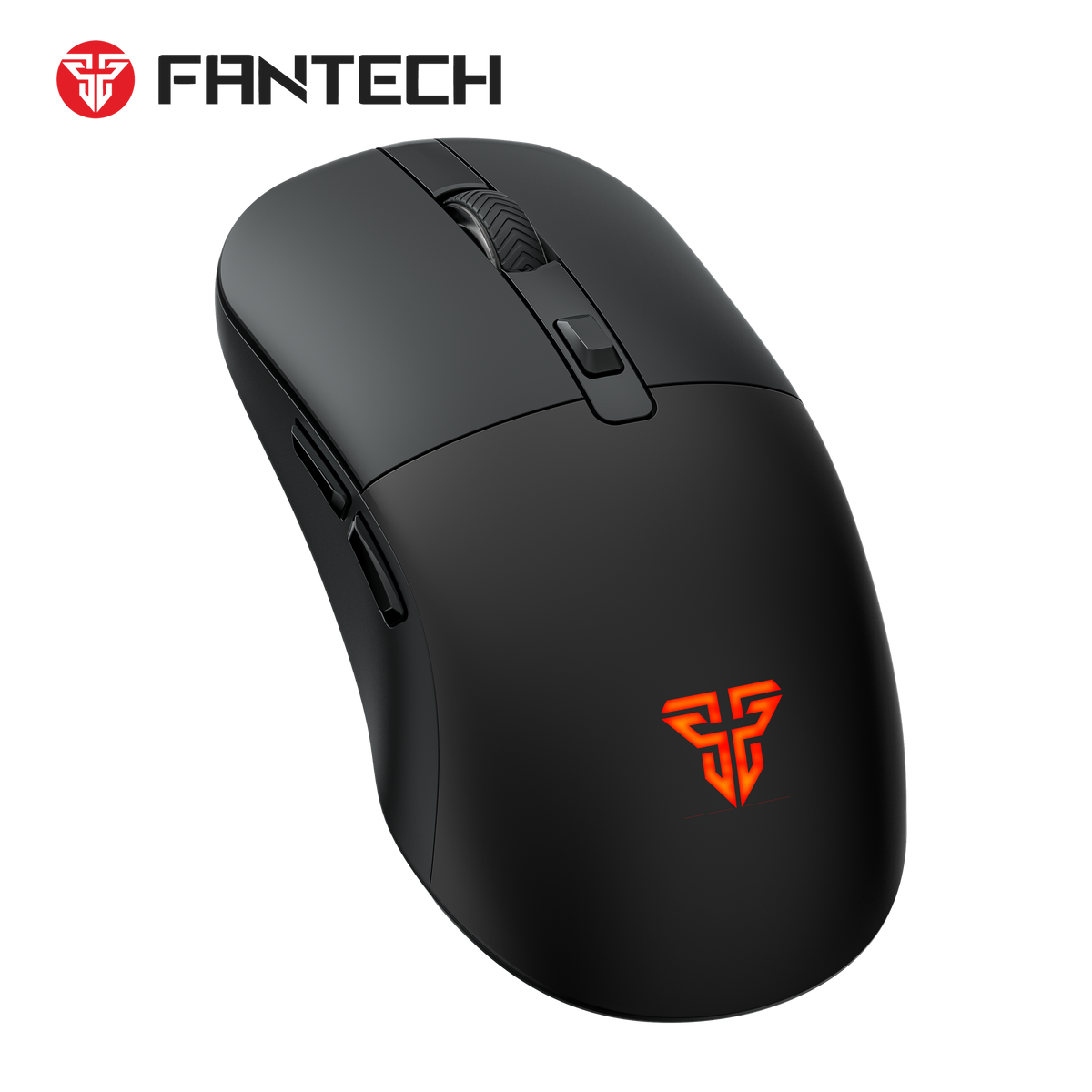 Fantech wg9rd wireless gaming mouse with charging magnetic base three mode 12000dpi customized e-sports gamer mouse