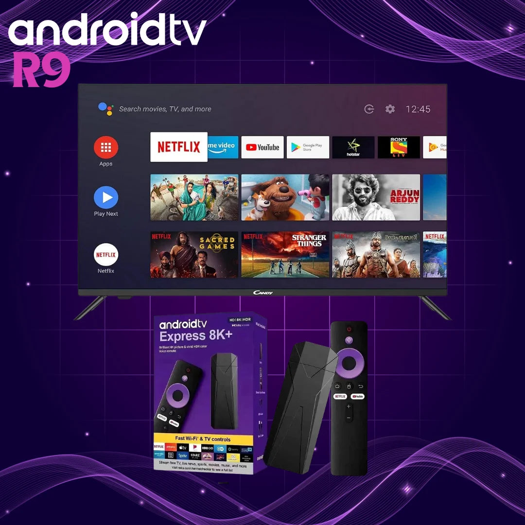 Android tv stick r9 s905y android 13.0 voice bluetooth network player 2g16g