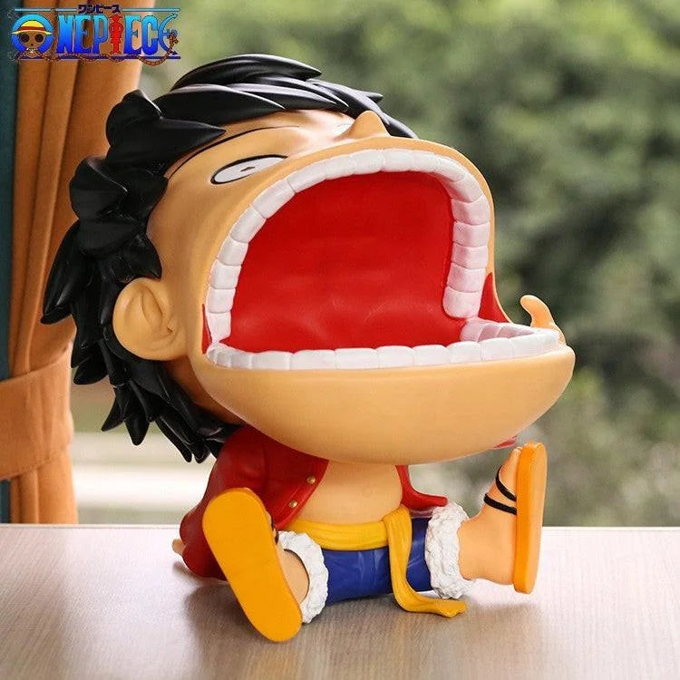 One piece luffy anime action figure entrance storage box - anime figures