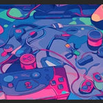 Anmi gaming mousepad 80*30 cm - Fun Touch