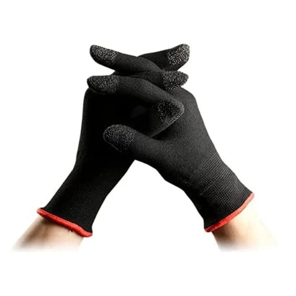 Anti sweat mobile phone touch screen gaming gloves