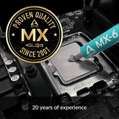 Arctic mx-6 (4 g incl. 6 mx cleaner) - ultimate performance thermal paste heat
