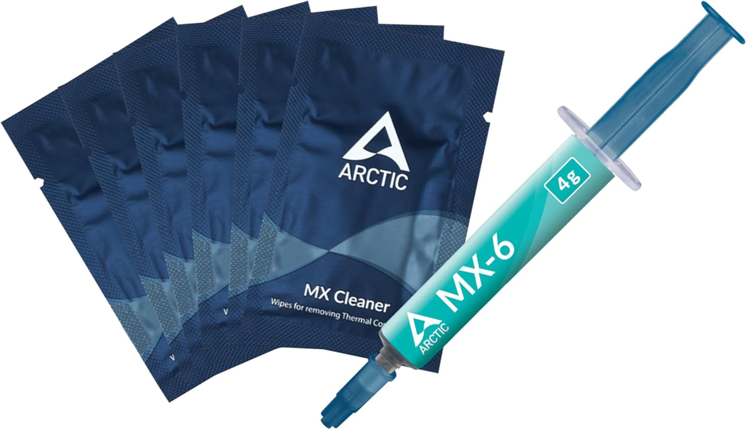 ARCTIC MX 6 (4 g incl. 6 MX Cleaner) Ultimate Performance Thermal Paste for CPU