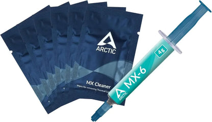 Arctic mx-6 thermal paste - ultimate performance with 6 mx cleaner included