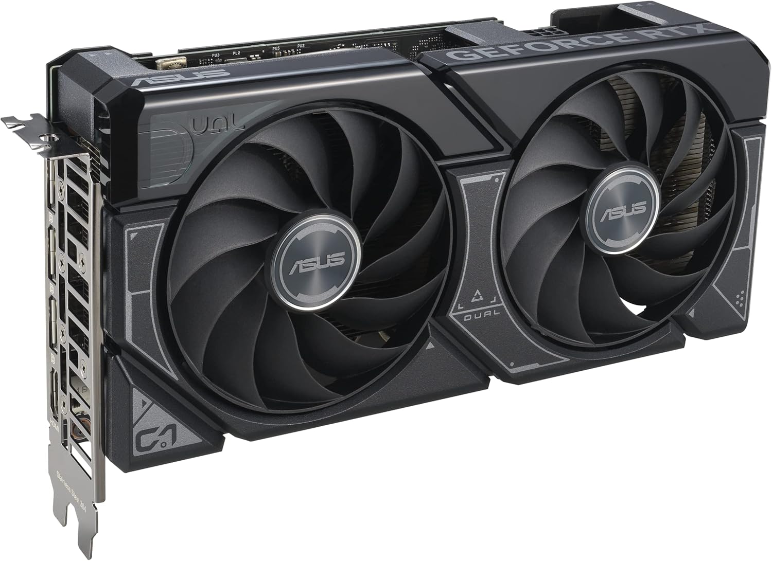 Asus dual geforce rtx™ 4060 oc edition 8gb gddr6 (pcie 4.0, 8gb gddr6, dlss 3, hdmi 2.1a, displayport 1.4a, 2.5-slot design, axial-tech fan design, 0db technology, and more) - Fun Touch