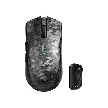Attack shark x11 ultra 8k carbon fiber wireless gaming mouse with 42000 dpi-paw3950 max sensor-63g lightweight,nordic