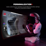 FANTECH HG30 CARBON 7.1 Surround Sound Gaming Headset Black - - Fun Touch Shop