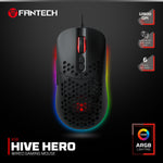 Fantech HERO X18 Gaming Mouse RGB Black - - Fun Touch Shop