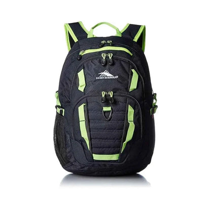 High sierra backpack hs ryler midnight blue/black/lime backpacks