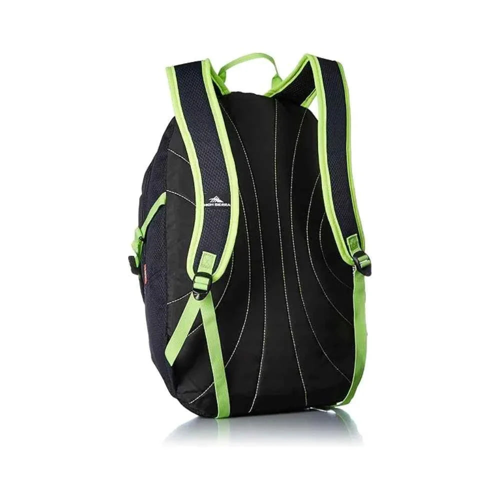 High sierra backpack hs ryler midnight blue/black/lime backpacks