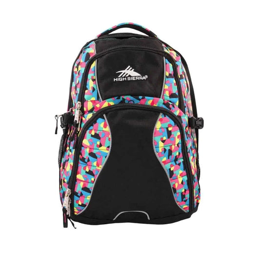 High sierra swerve backpack black combo backpacks