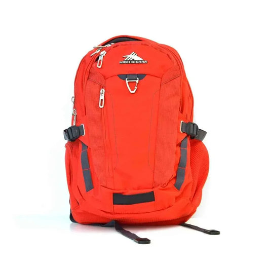 High sierra tephra backpack crimson/mercury backpacks