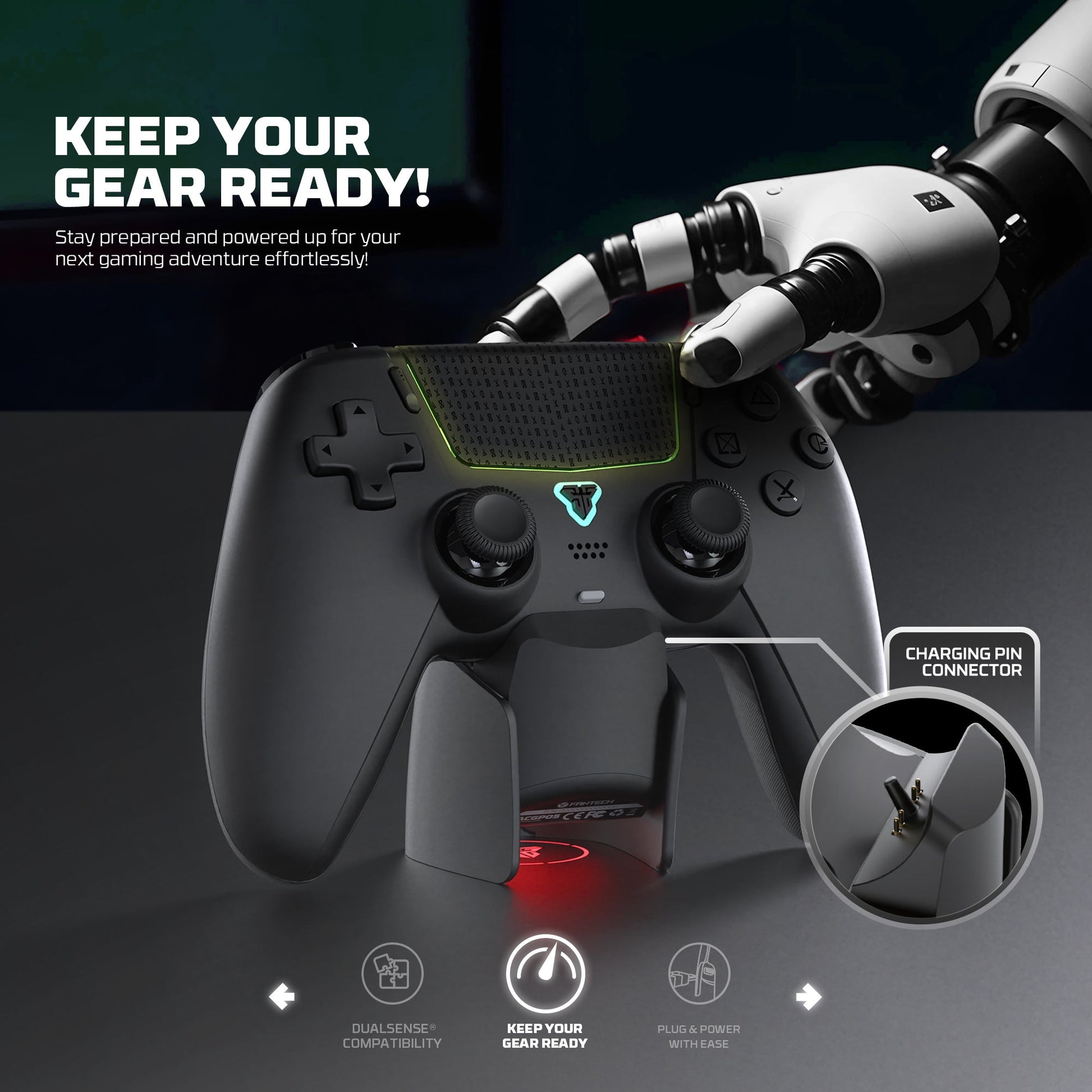 FANTECH ACGP05 CHARGING DOCK FOR WGP15 - - Fun Touch Shop