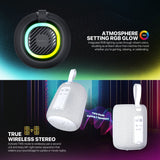 FANTECH(BS157)-NeraBox 5W RMS PORTABLE SPEAKER - Black - - Fun Touch Shop