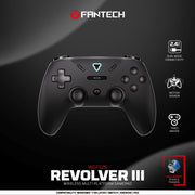 FANTECH Revolver III WGP12S - Wireless Multi-Platform Gamepad - BLACK - - Fun Touch Shop