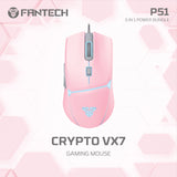 FANTECH P51 Power Bundle Gaming Keyboard and Mouse