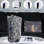 Camouflage Face Plates Cover Shell Panels for PS5 Disc Edition Console PS5