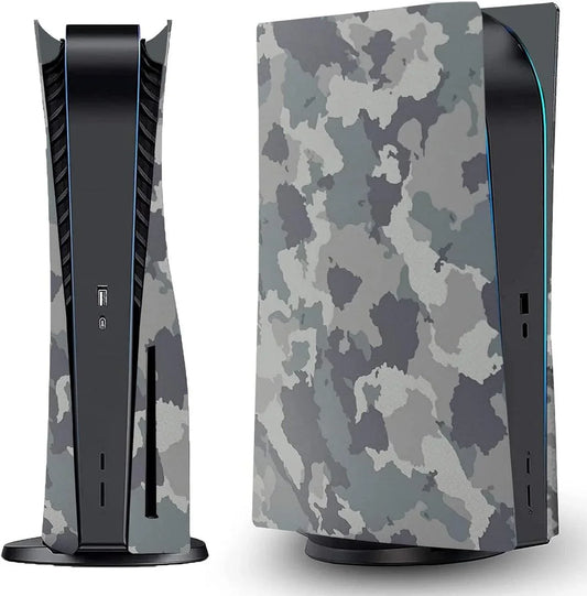 Camouflage ps5 face plates cover shell panels for disc edition console