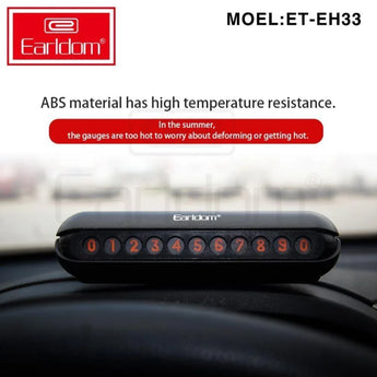 Car phone number holder earldom eh33