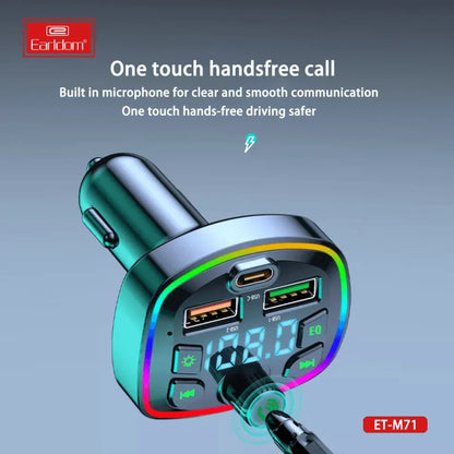 Earldom dual usb 3.0 a car charger mp3 audio player