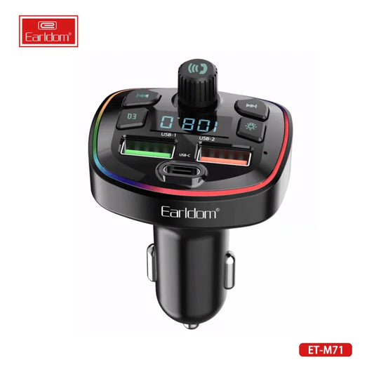 Earldom dual usb 3.0 a car charger mp3 audio player