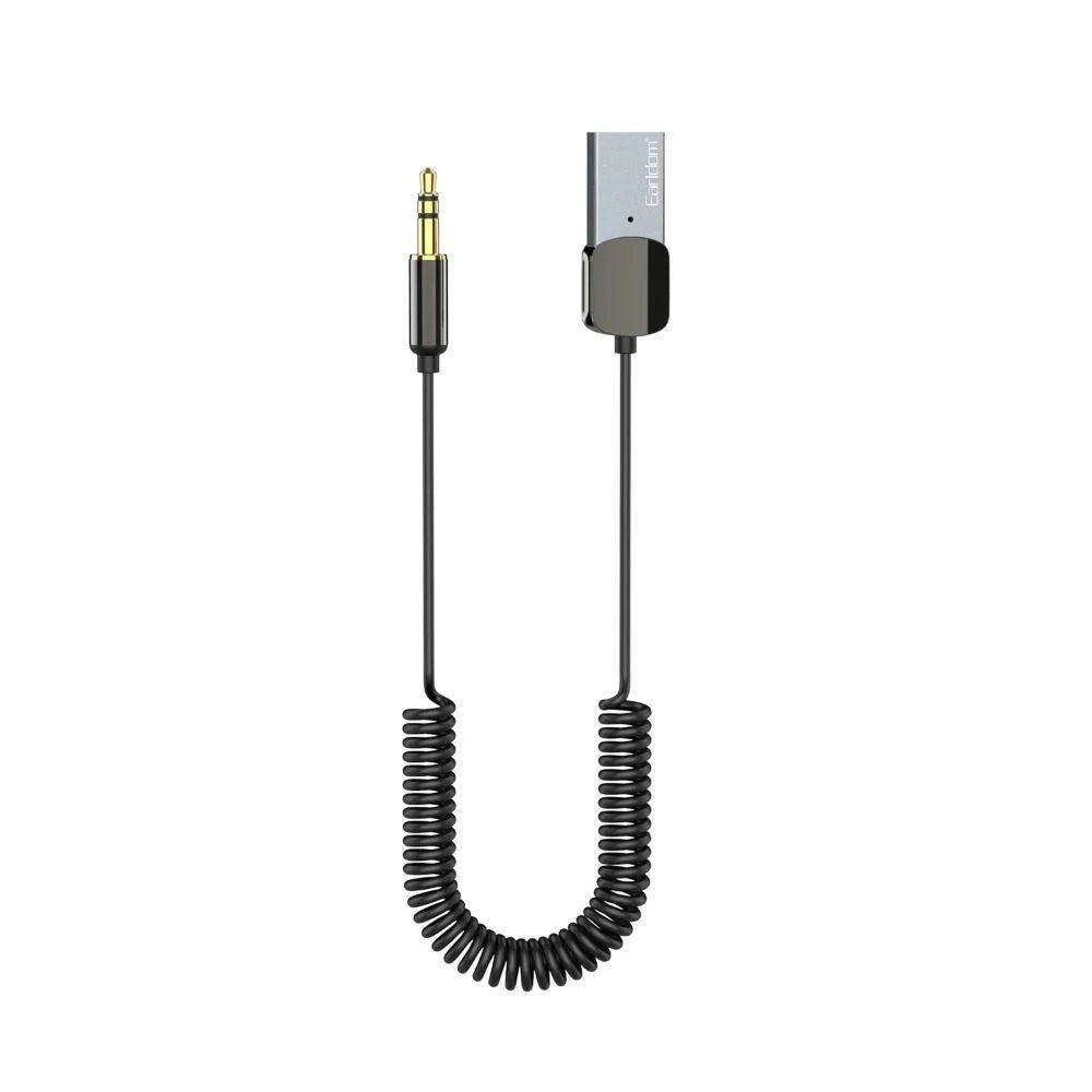 Earldom et-m64 fashionable design aluminum alloy 3.5mm aux bt5.0 car usb