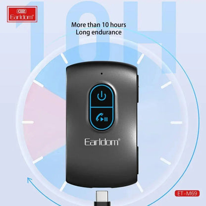 Earldom et-m69 audio adapter music stereo player 3.5mm car aux handsfree car