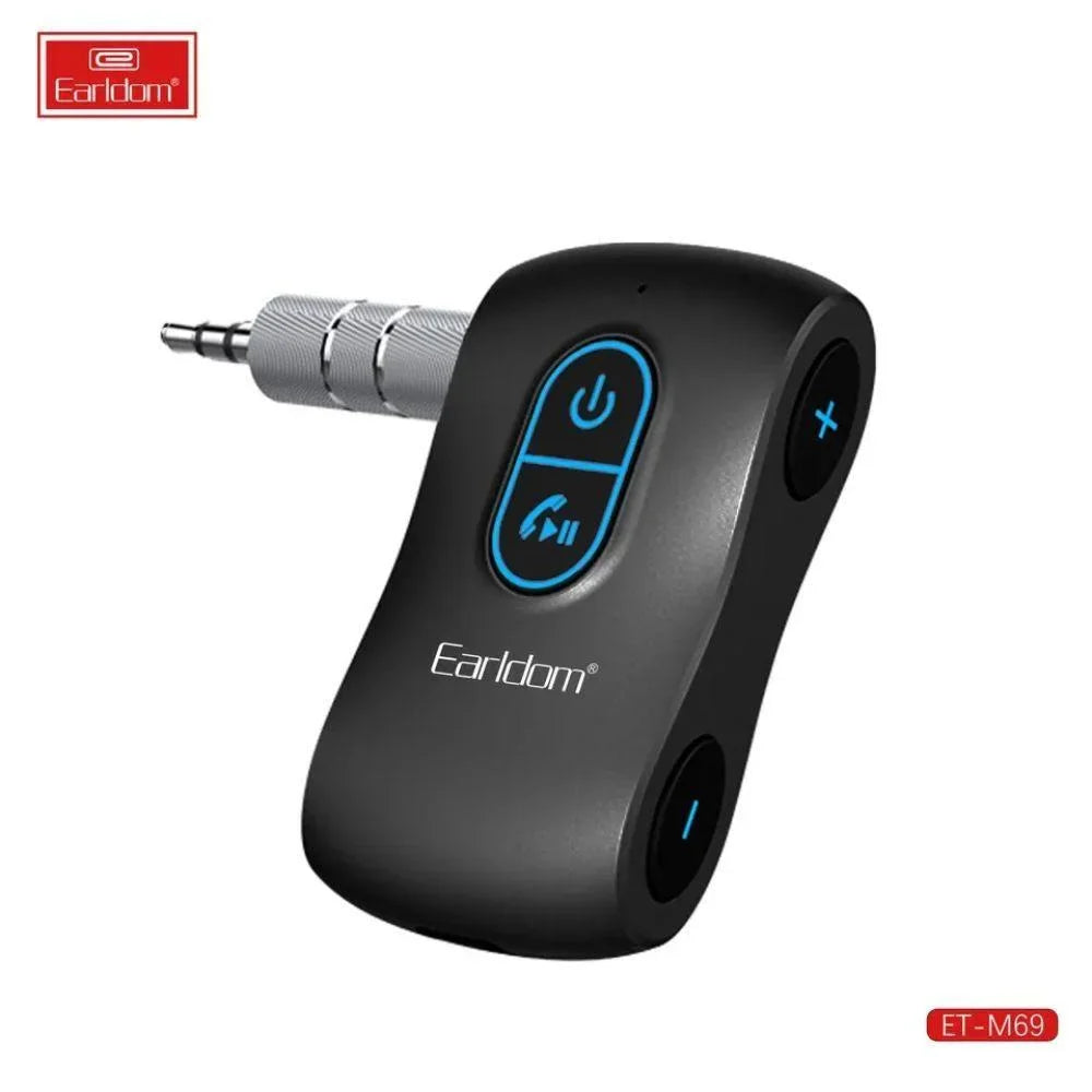 Earldom et-m69 audio adapter music stereo player 3.5mm car aux handsfree car