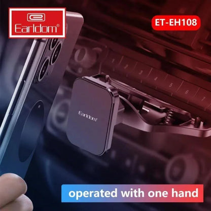 Earldom® universal magnetic auto cd port holder eh108