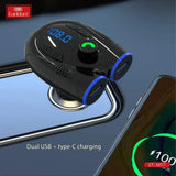 Earldom wireless car kit 2 usb and bluetooth auditory feast et-m77