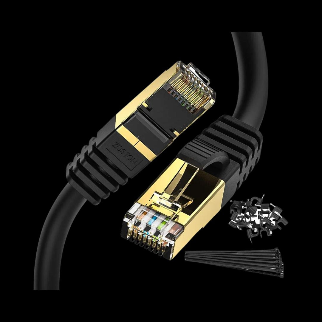 CAT8 Ethernet Cable 40Gbps 2000MHz haing Cables & Chargers