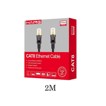 Cat8 ethernet cable 40gbps 2000mhz haing