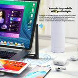 Dm ad087 bluetooth 5.0 adapter - 600mbps dual band wifi transceiver access