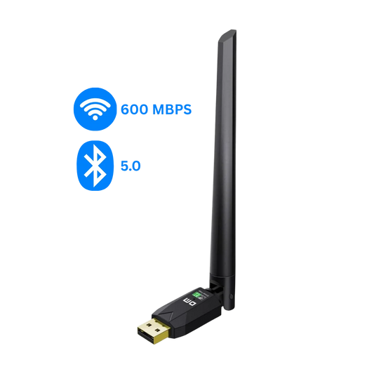 Dm ad087 bluetooth 5.0 adapter - 600mbps dual band wifi transceiver access
