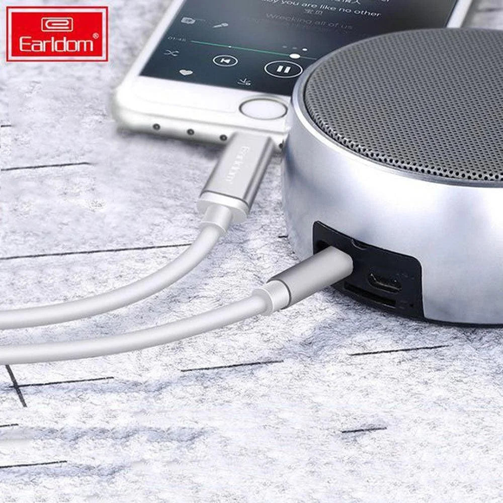 Earldom aux-22 | 1 lightning and 1 3.5 speaker out cable
