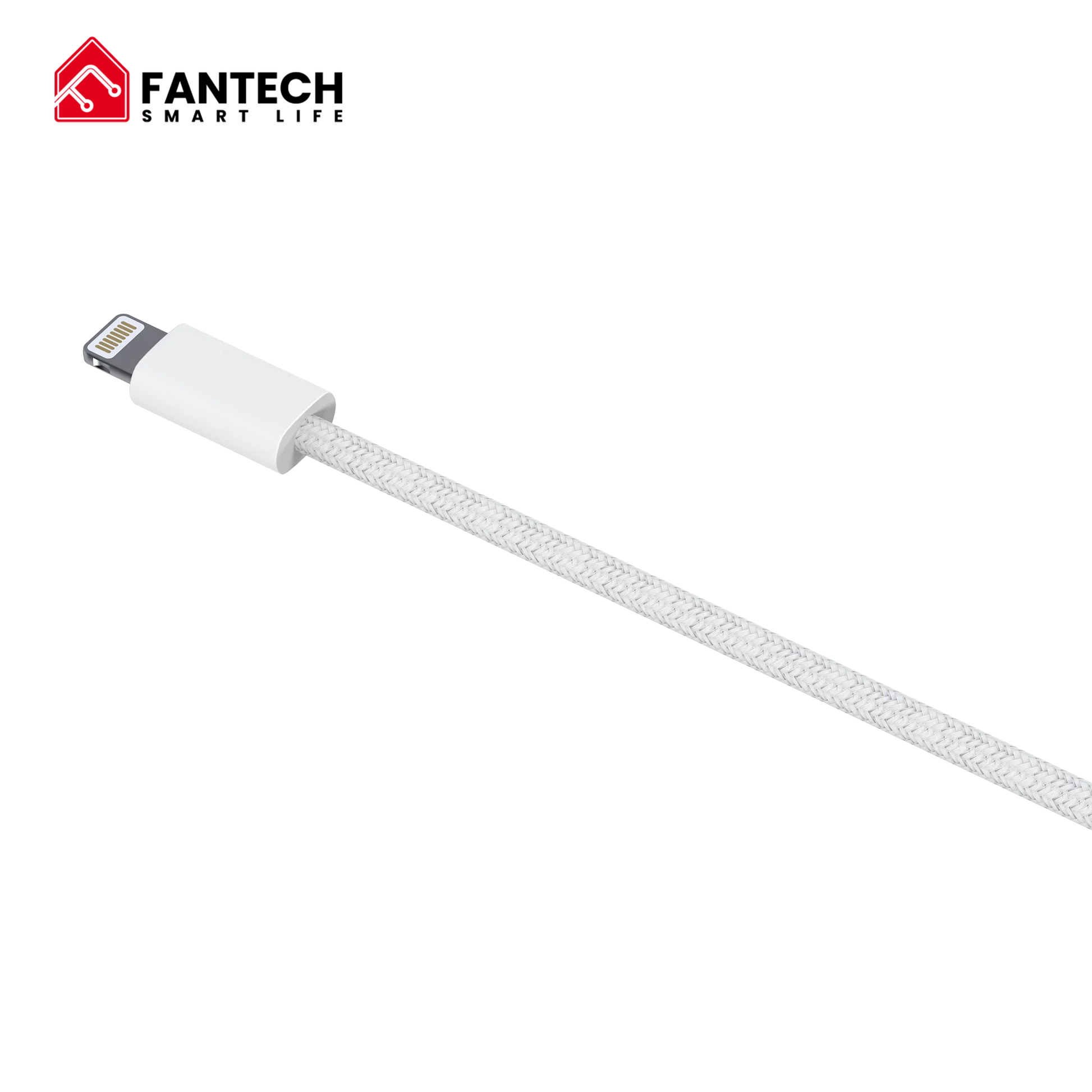 Fantech pk202 20w fast charging plug usb c braided cable power delivery