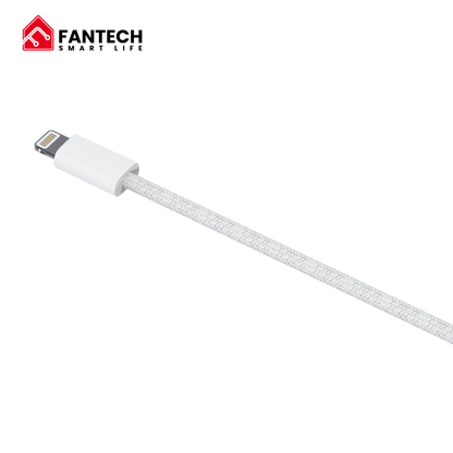 Fantech pk202 20w fast charging plug usb c braided cable power delivery