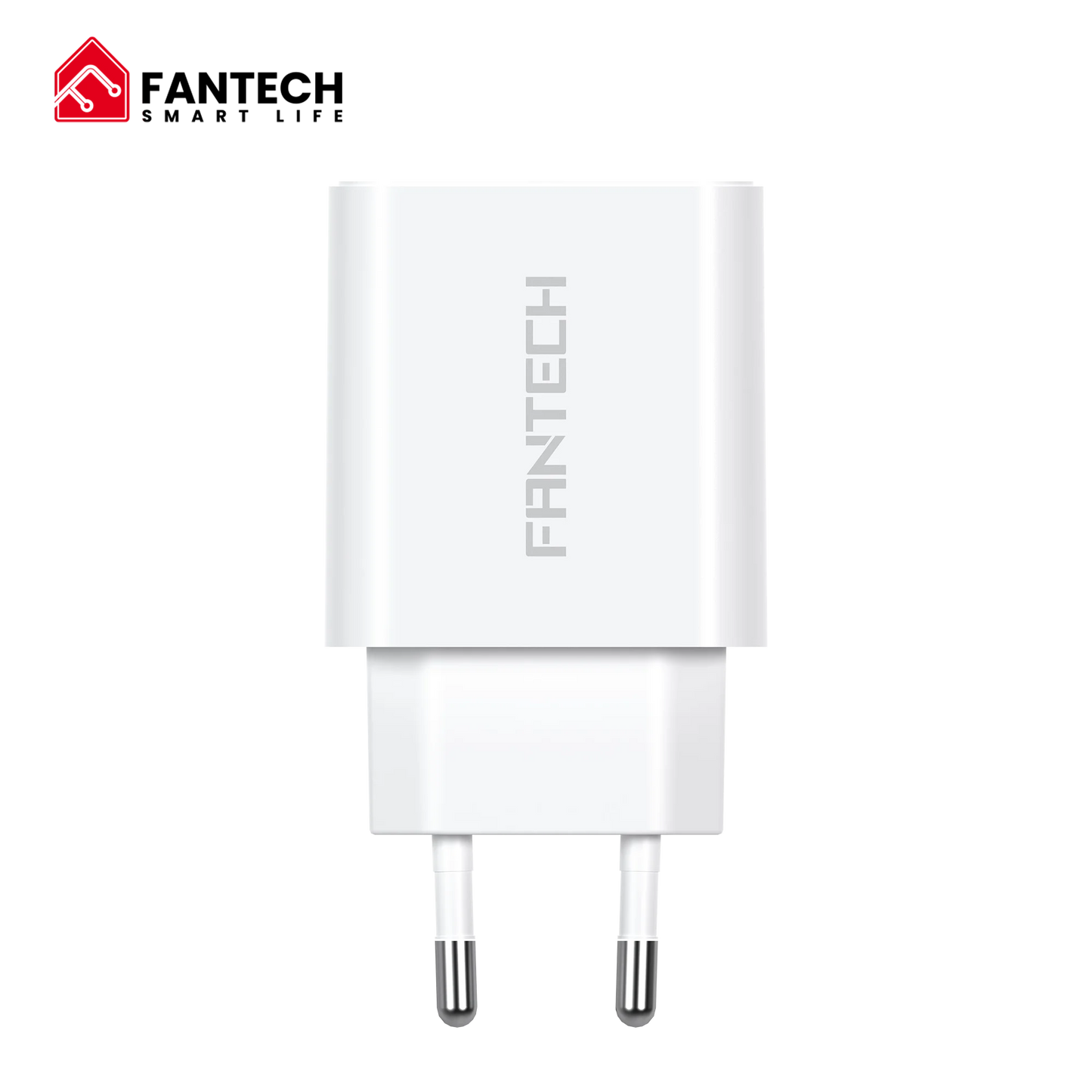 Fantech pk202 20w fast charging plug usb c braided cable power delivery